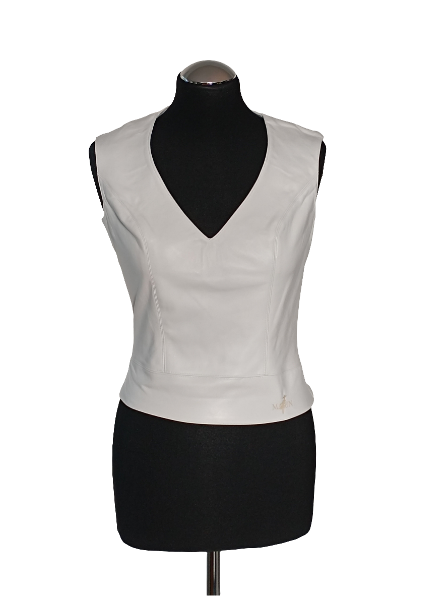 Leder Shirt Joséphine