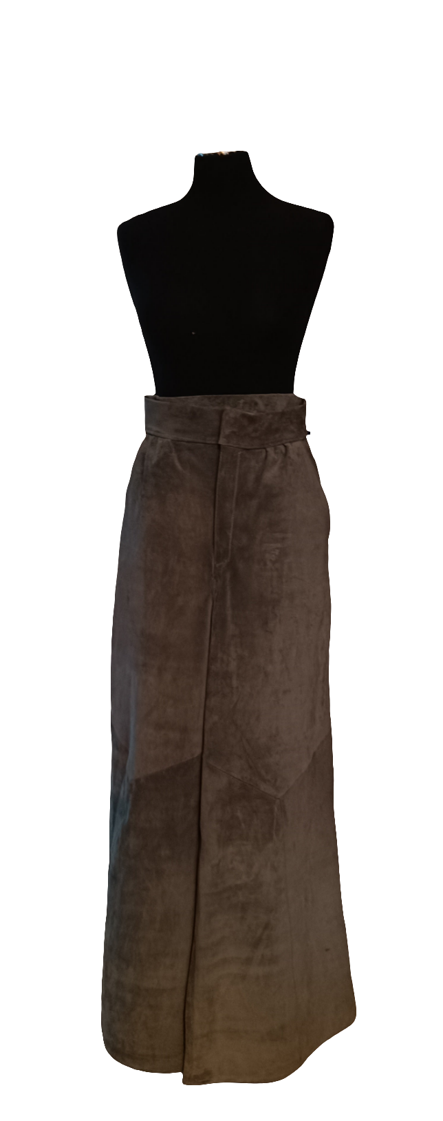 Lederhose mit weitem Beinschlag