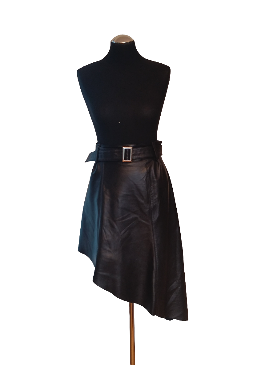 Leder Jupe Jaqueline