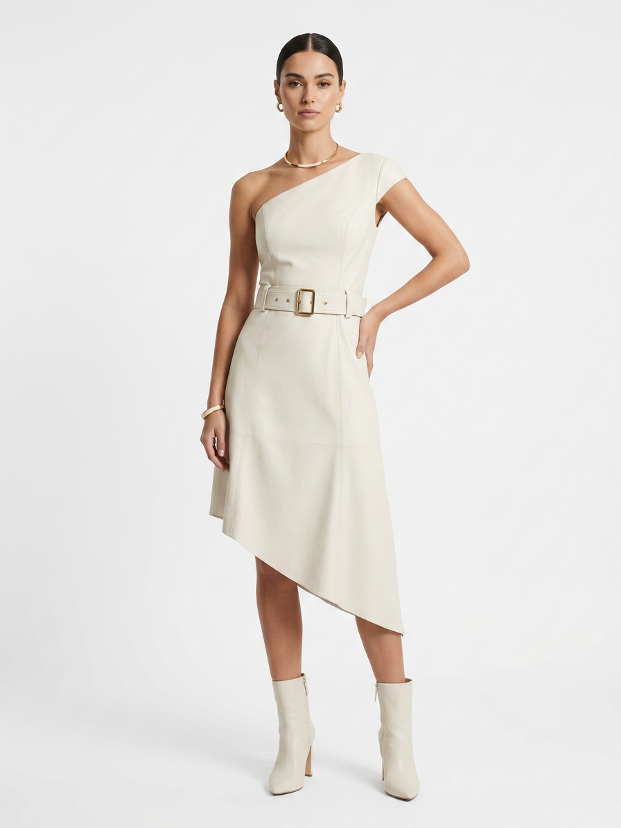 Leder Jupe Jaqueline
