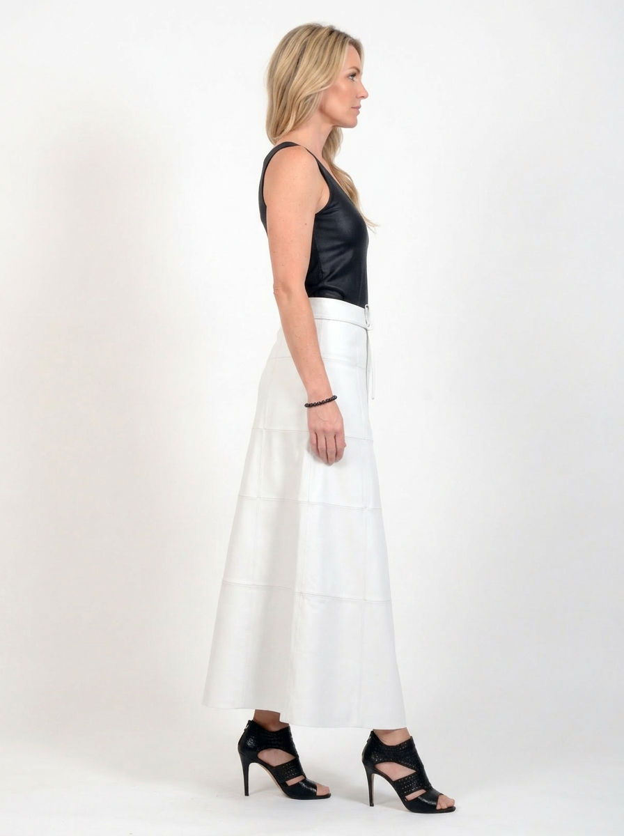 Leder A-Linien Rock