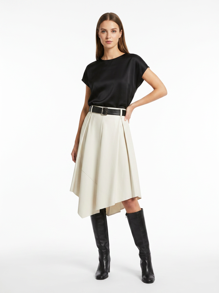 Leder Jupe Joséphine